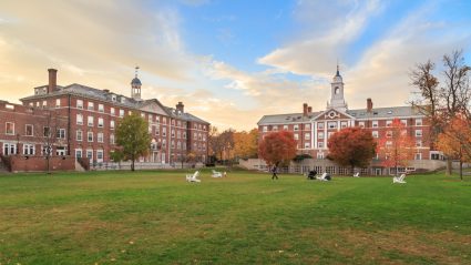 El campus de la Universidad de Harvard