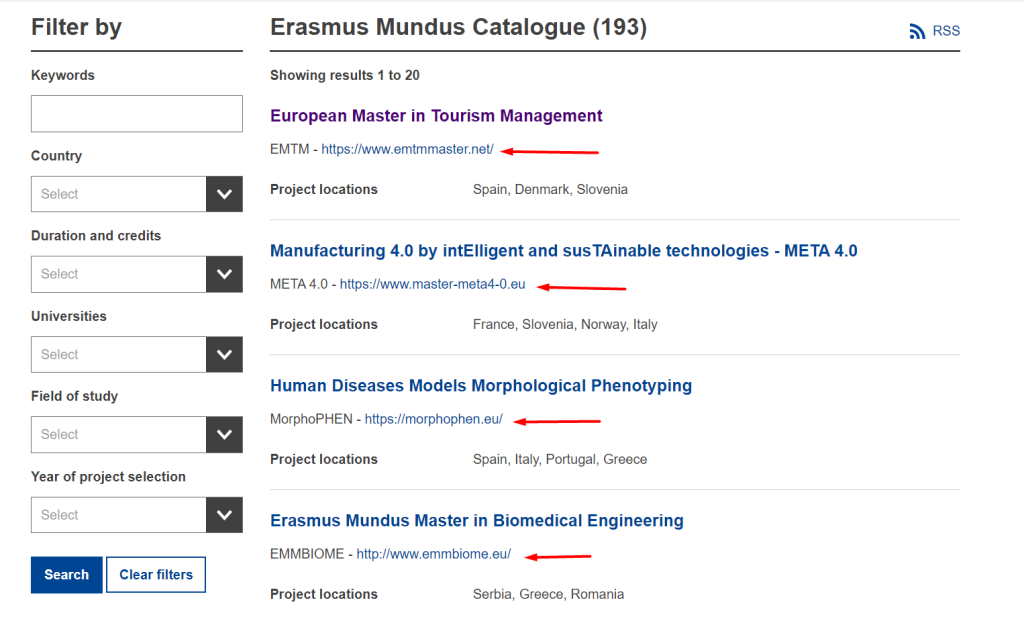 Erasmus Mundus Scholarship 2024/25